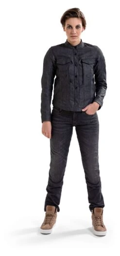 Logan Dames Overshirt -Shark Winkel 002608 100 3 REV IT Logan Ladies Jas