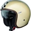 Vintage CK Beige Motorhelm