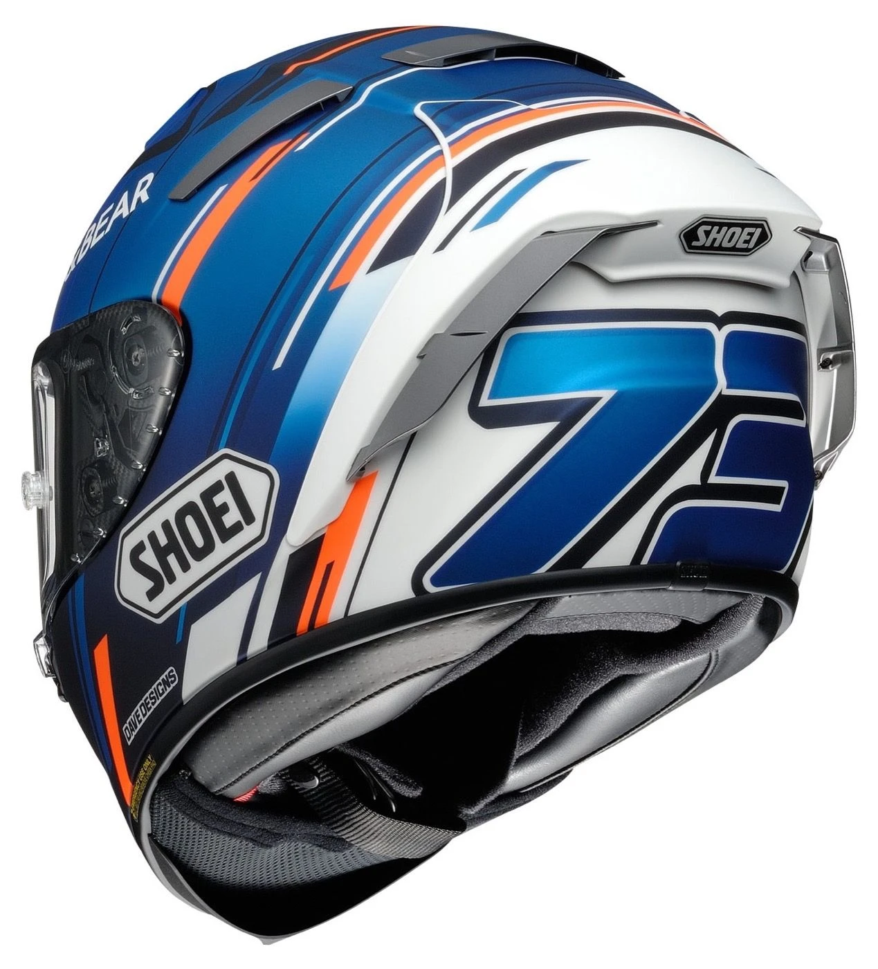 X-Spirit III AM73 Alex Marquez Motorhelm 2 X-Spirit III AM73 Alex Marquez Motorhelm - Afbeelding 2