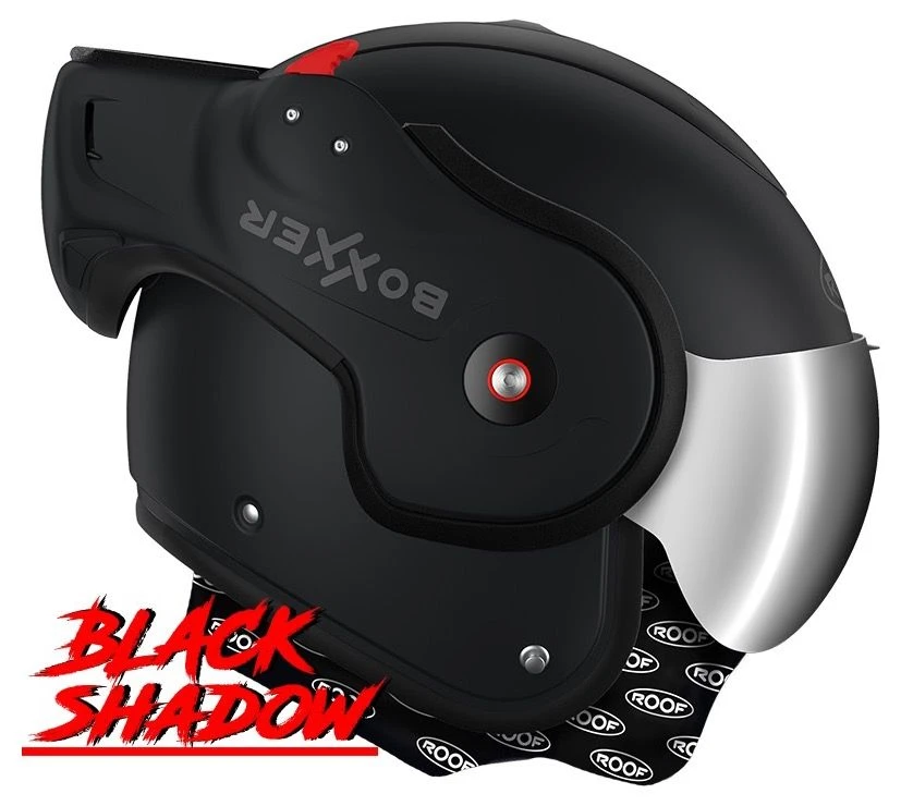 Boxxer Black Shadow RO9 Motorhelm 3 Boxxer Black Shadow RO9 Motorhelm - Afbeelding 3