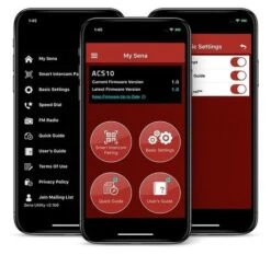 ACS10 Headset Voor Arai Quantic -Shark Winkel 026547 000 4 Sena ACS10 Headset for Arai Quantic