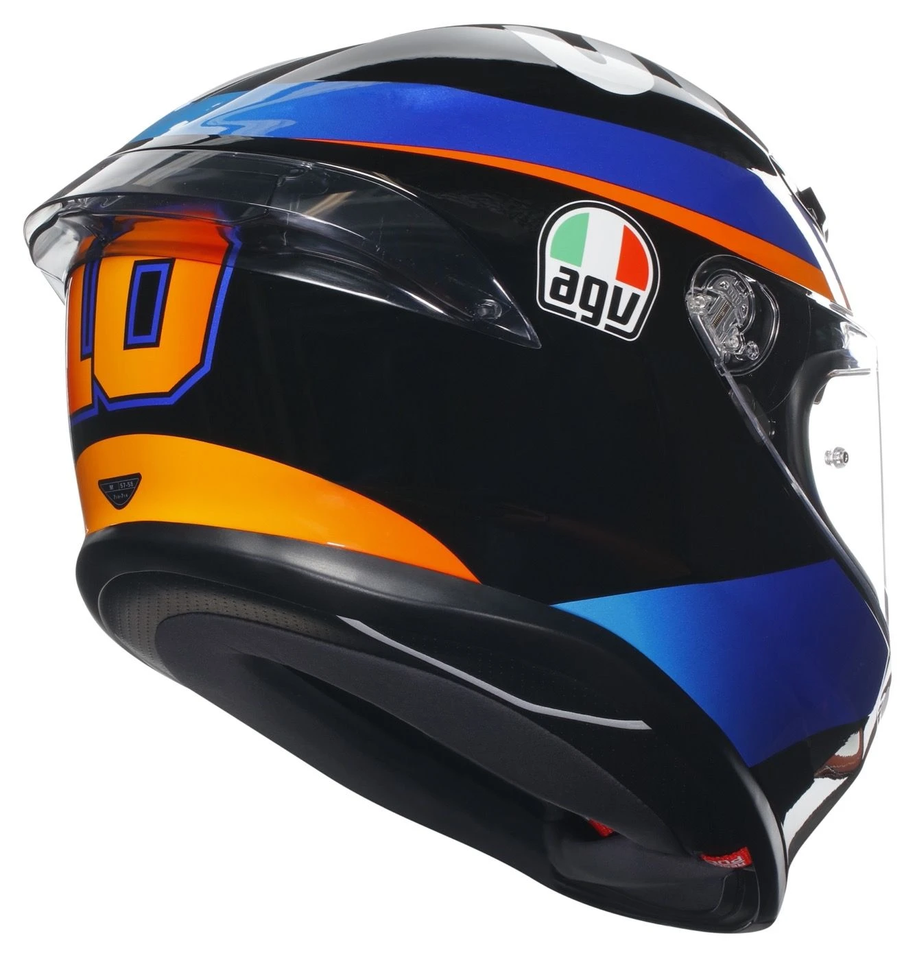 Dainese K6 S Marini Sky Racing Team 2021 Motorhelm - Afbeelding 2