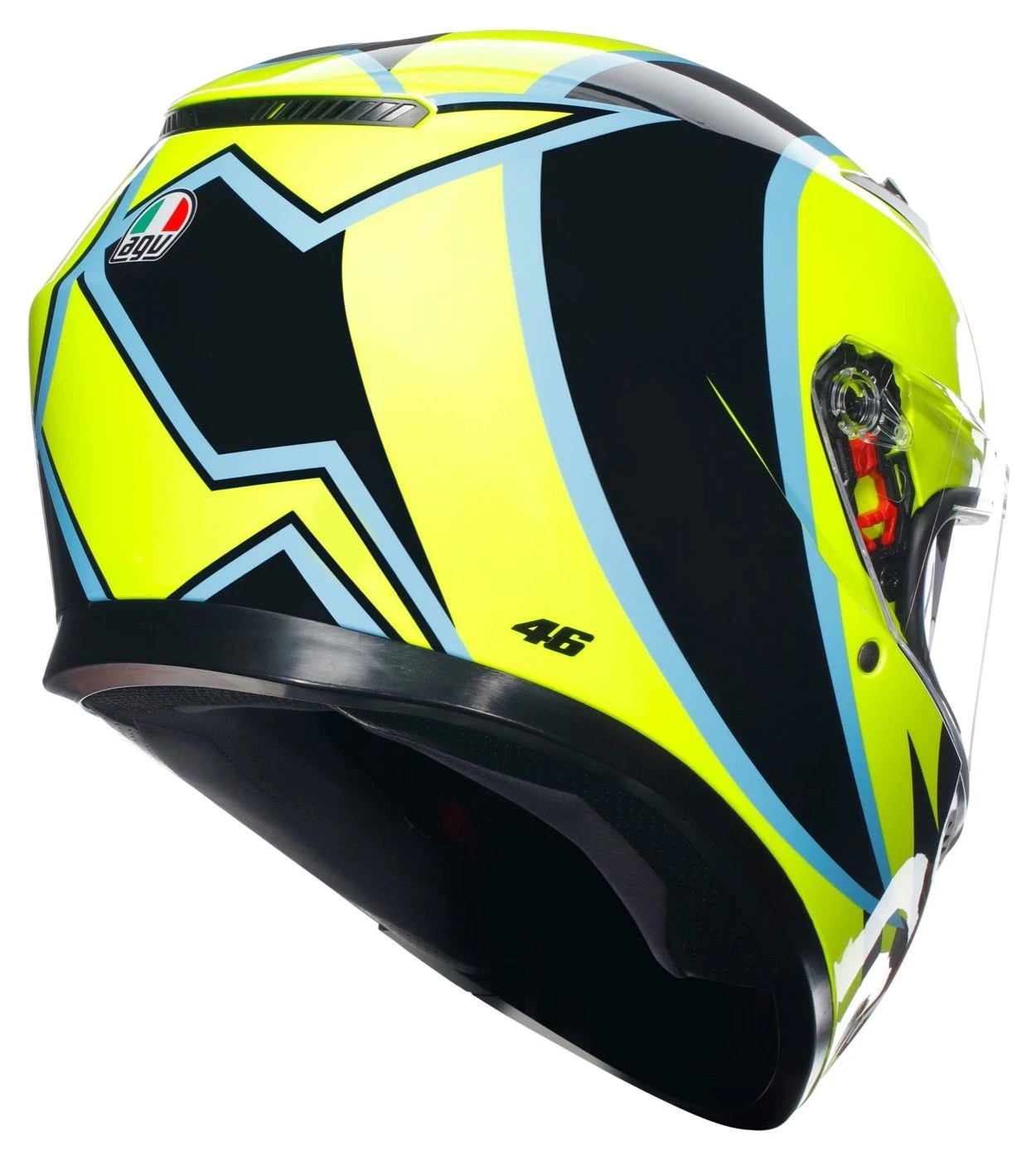 Dainese K3 Rossi Wt Phillip Island 2005 Motorhelm 2 Dainese K3 Rossi Wt Phillip Island 2005 Motorhelm - Afbeelding 2