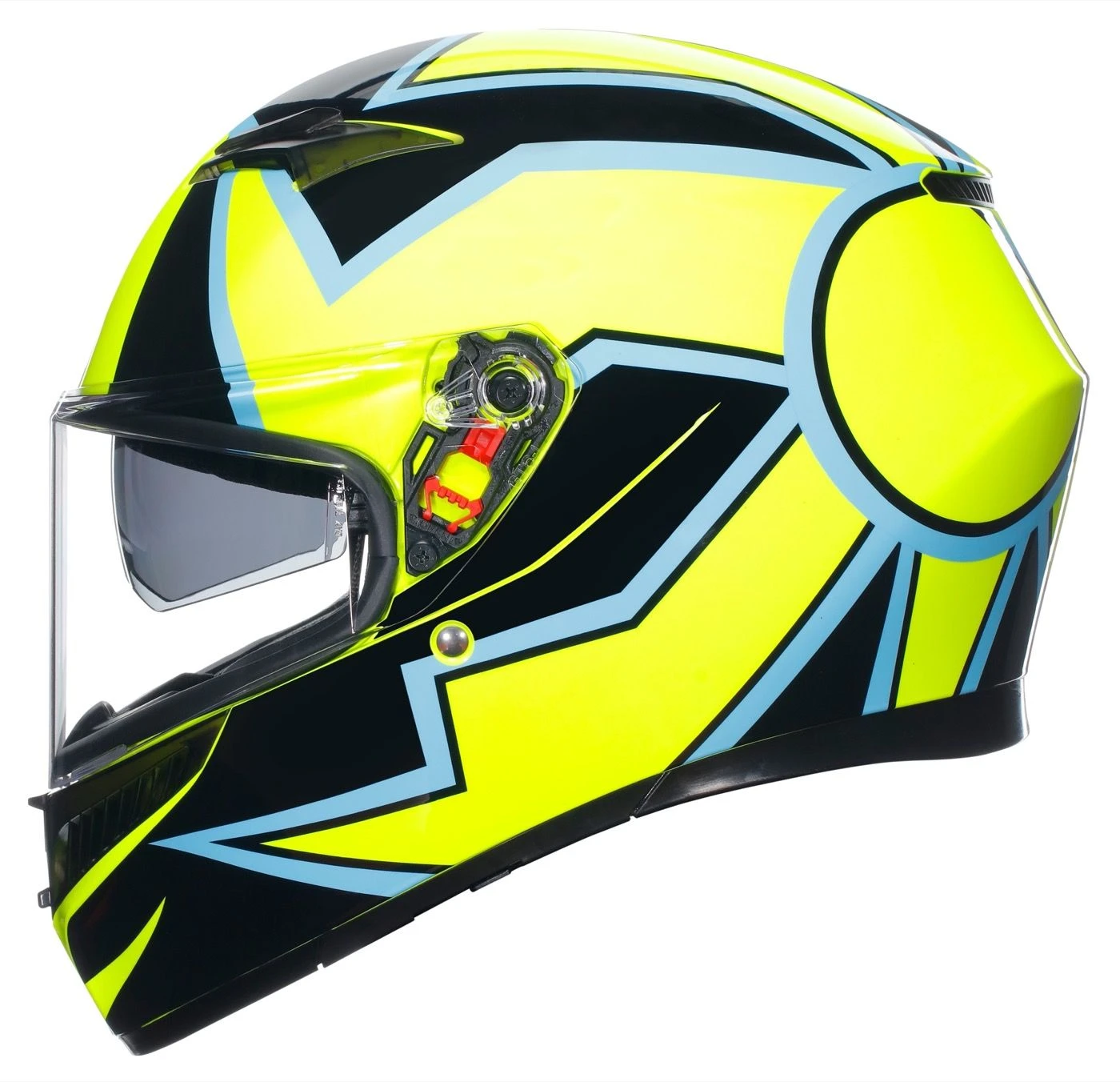 Dainese K3 Rossi Wt Phillip Island 2005 Motorhelm 4 Dainese K3 Rossi Wt Phillip Island 2005 Motorhelm - Afbeelding 4