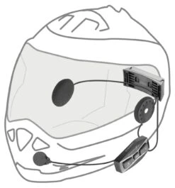 Richa U-COM 4 Bluetooth Headset -Shark Winkel 027952 000 3 Interphone UCOM4 Single Bluetooth Headset