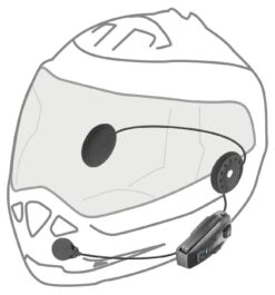 Richa U-COM 8R Mesh 2.0 Headset -Shark Winkel 027956 000 5 Interphone U COM8R Bluetooth Headset