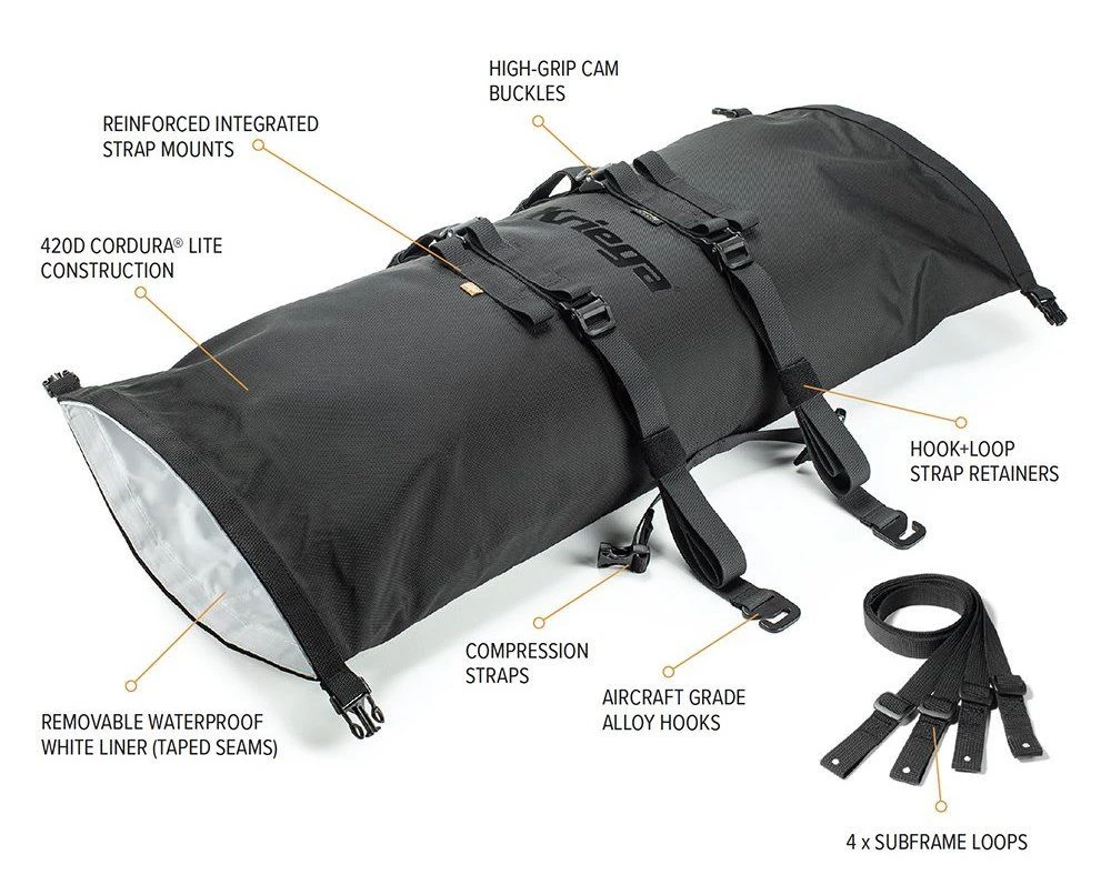 Rollpack 20 Waterdichte Zadeltas 6 Rollpack 20 Waterdichte Zadeltas - Afbeelding 6